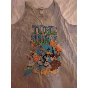 Space Jam Toon Squad Tank Top Tee Bugs Bunny Michael Jordan Gildan 2XL XXL